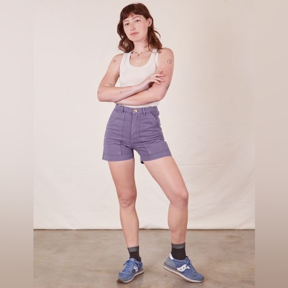 Faded Grape Big Bud Press Work Shorts
